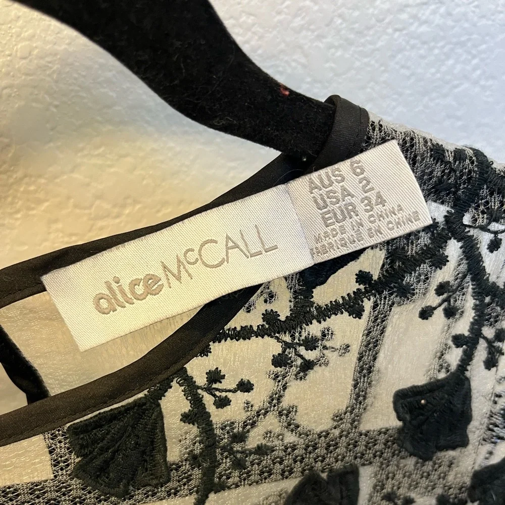 Alice McCall Gypsy Playsuit Black 2 - Picture 7 of 7